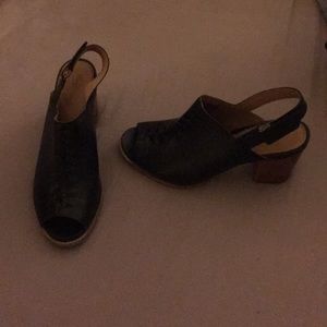 3 inch stacked sandal high heel